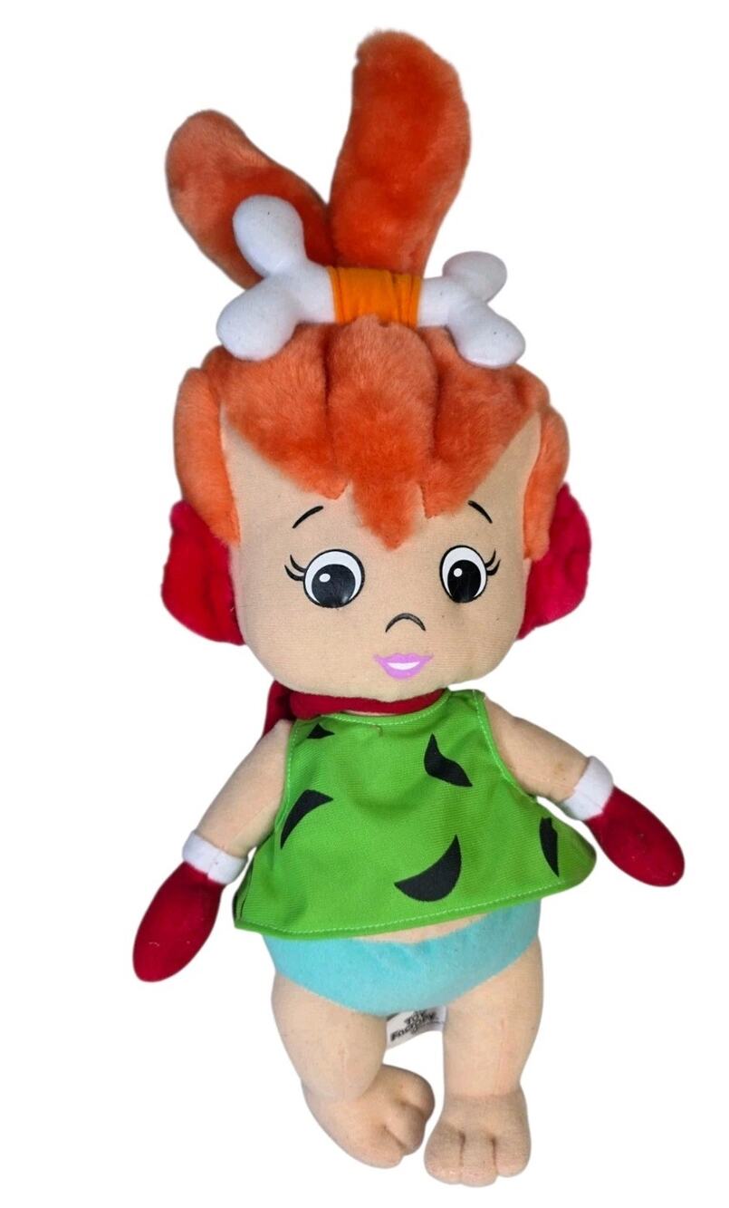 The Flintstones Pebbles Holiday Plush Doll Toy Factory Christmas
